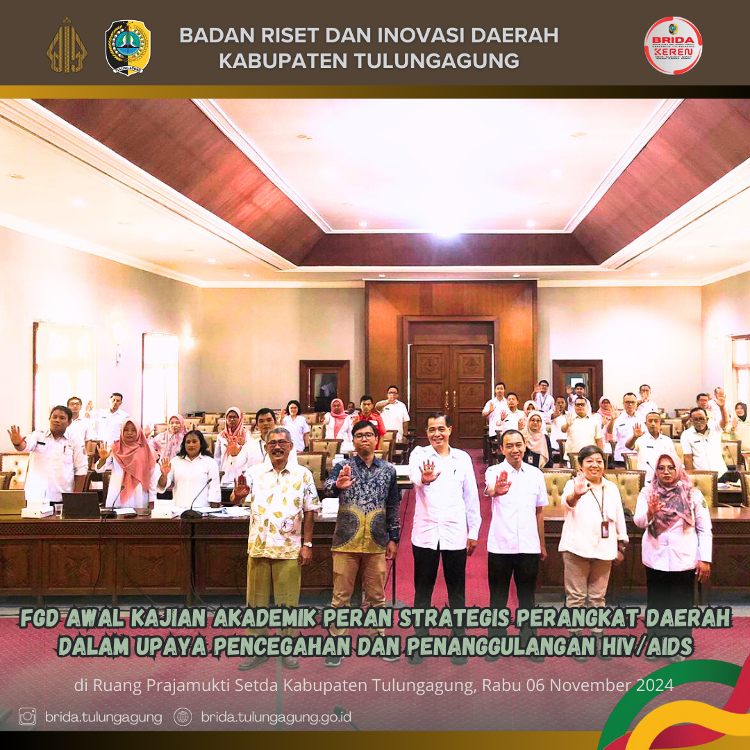 FGD Awal Kajian Akademik Peran Strategis Perangkat Daerah dalam Upaya Pencegahan dan Penanggulangan HIV/AIDS